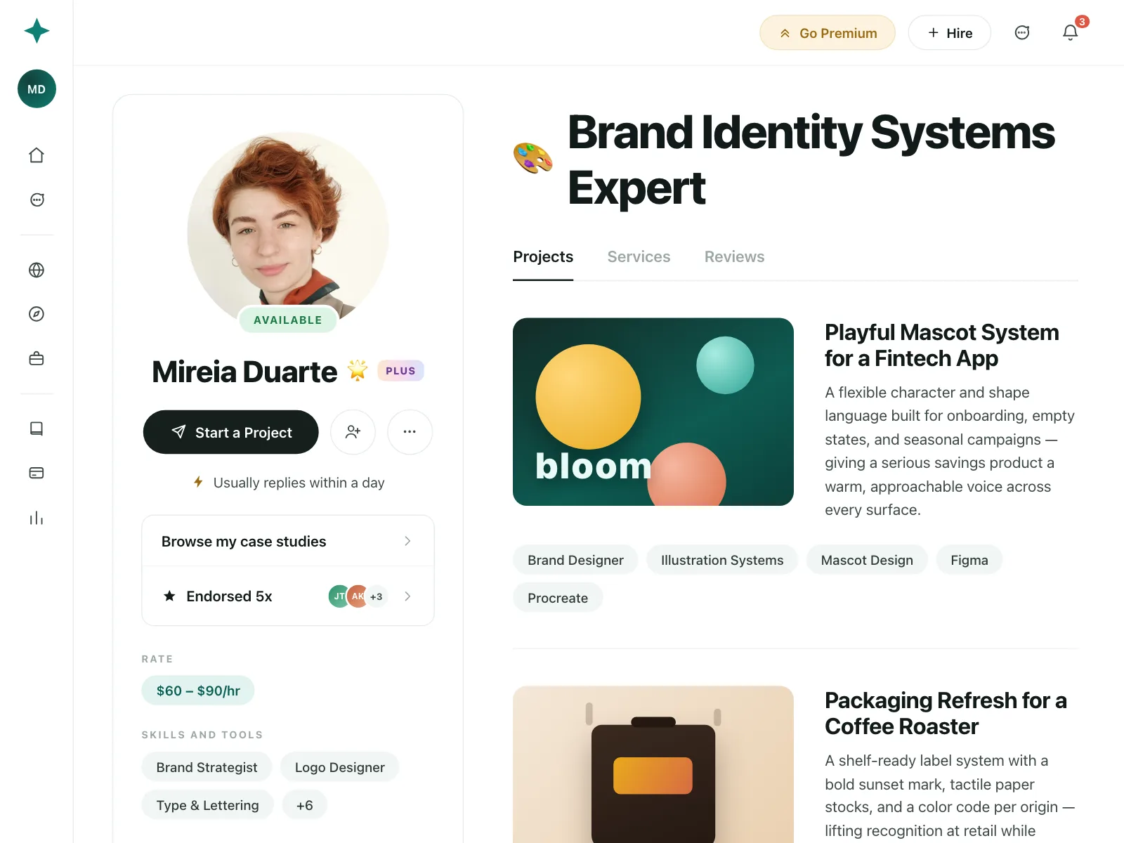 User profile