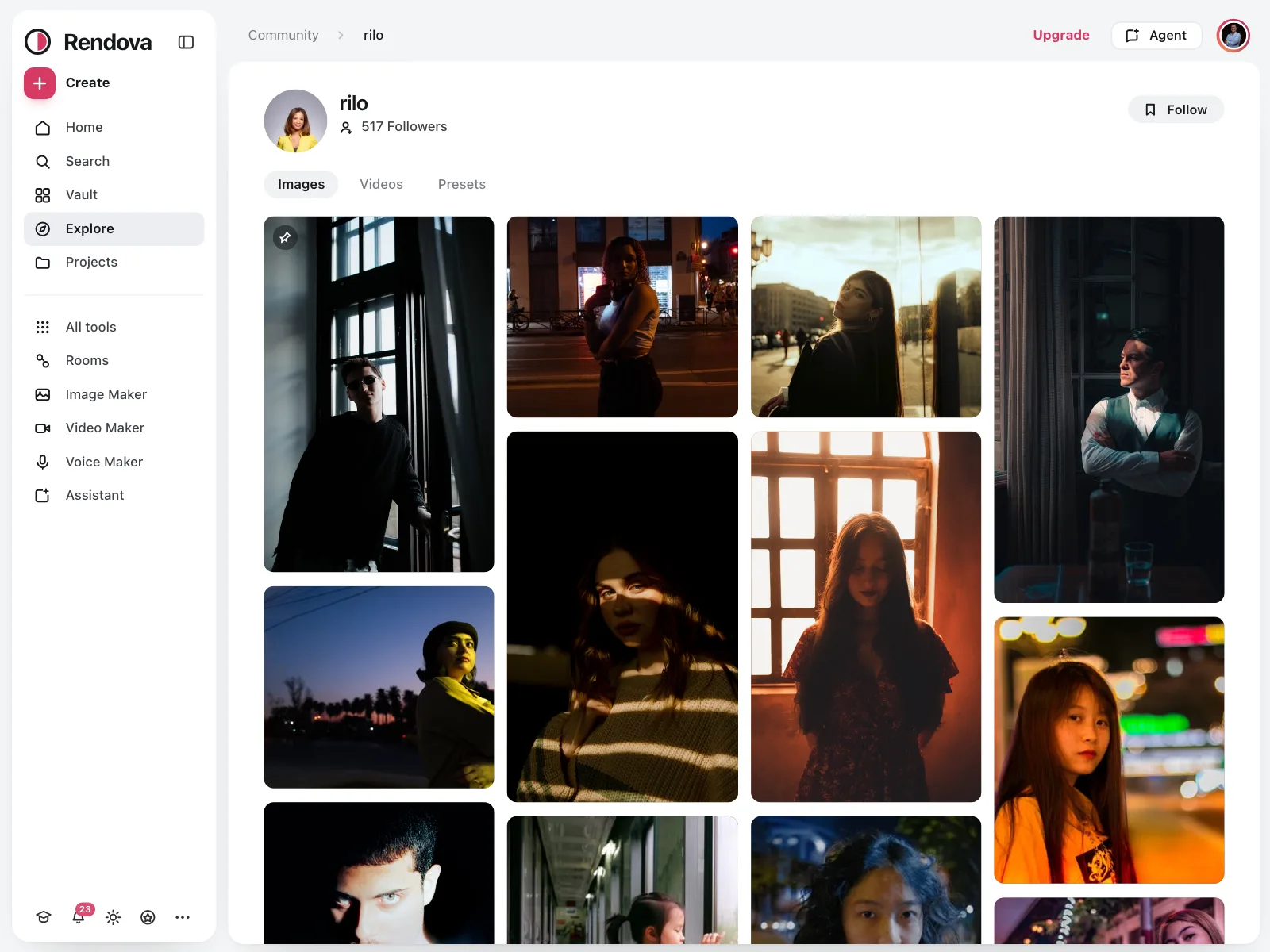 User profile