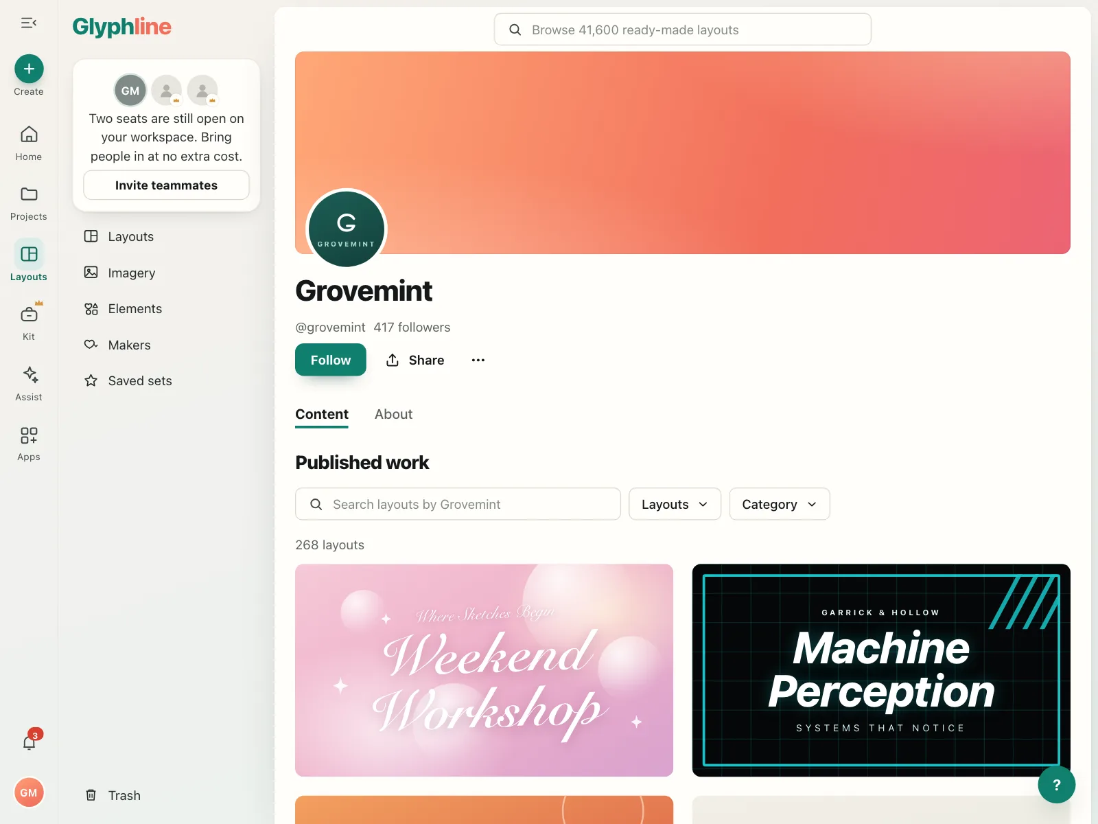User profile