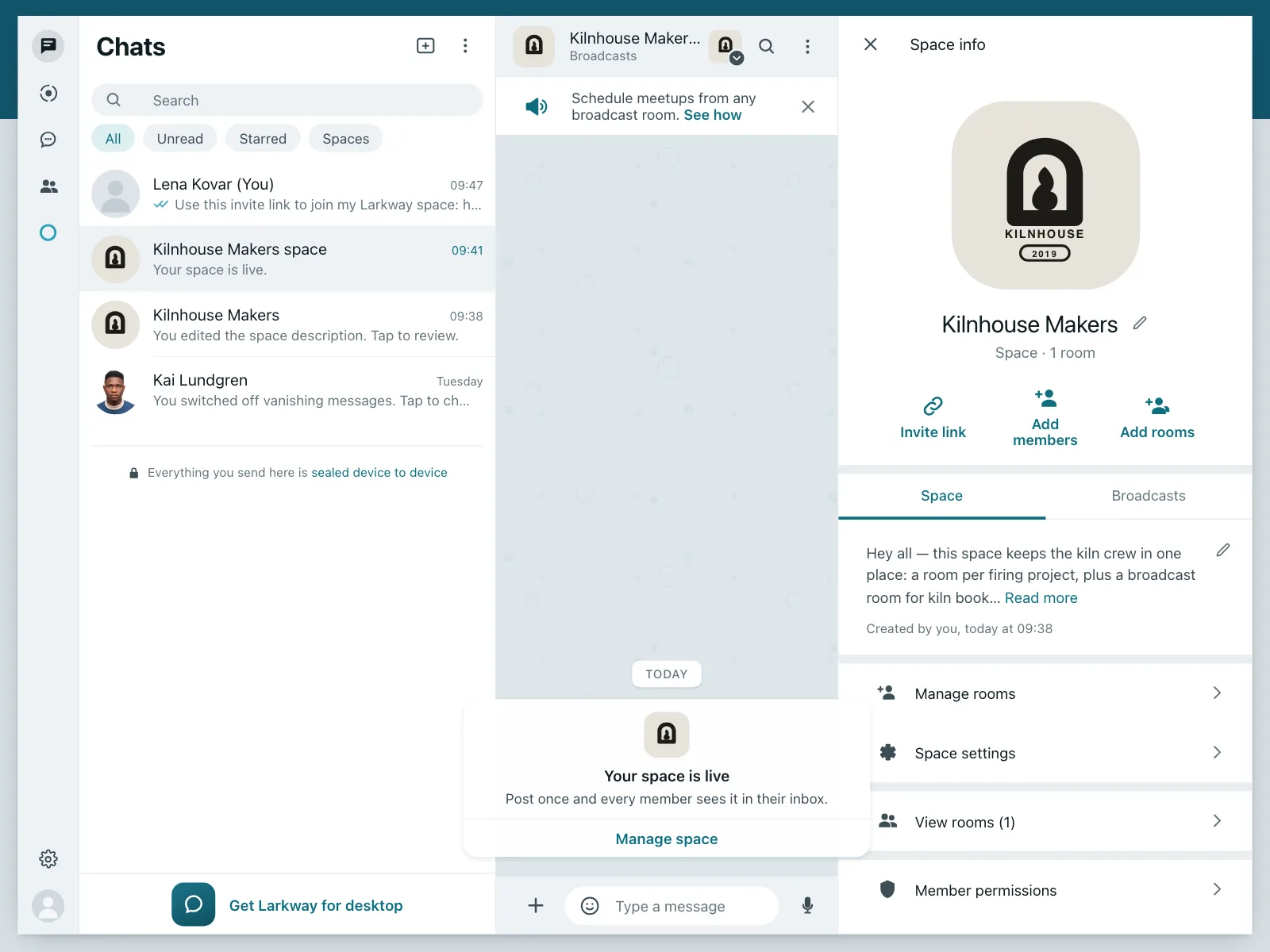 User profile