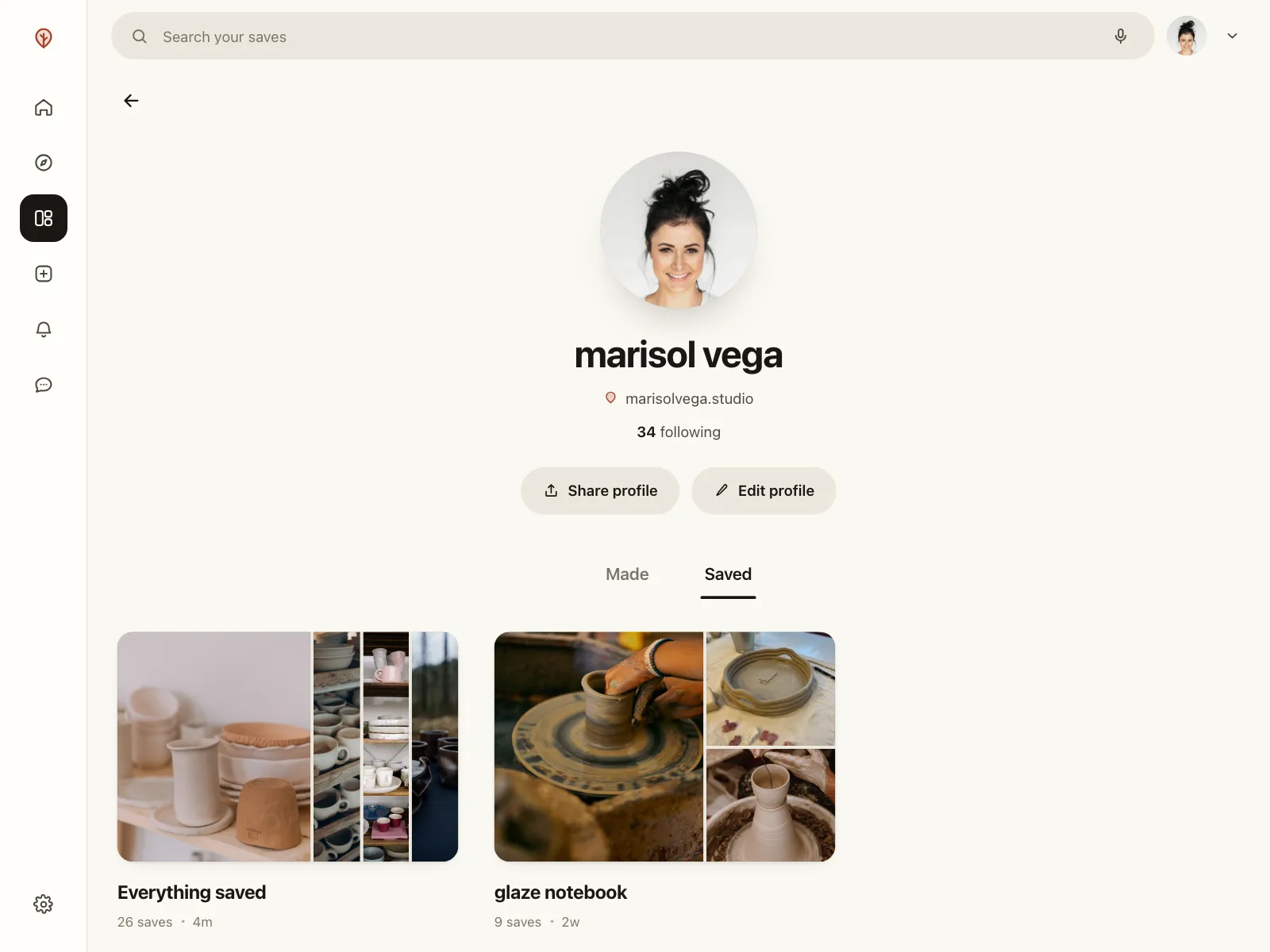 User profile