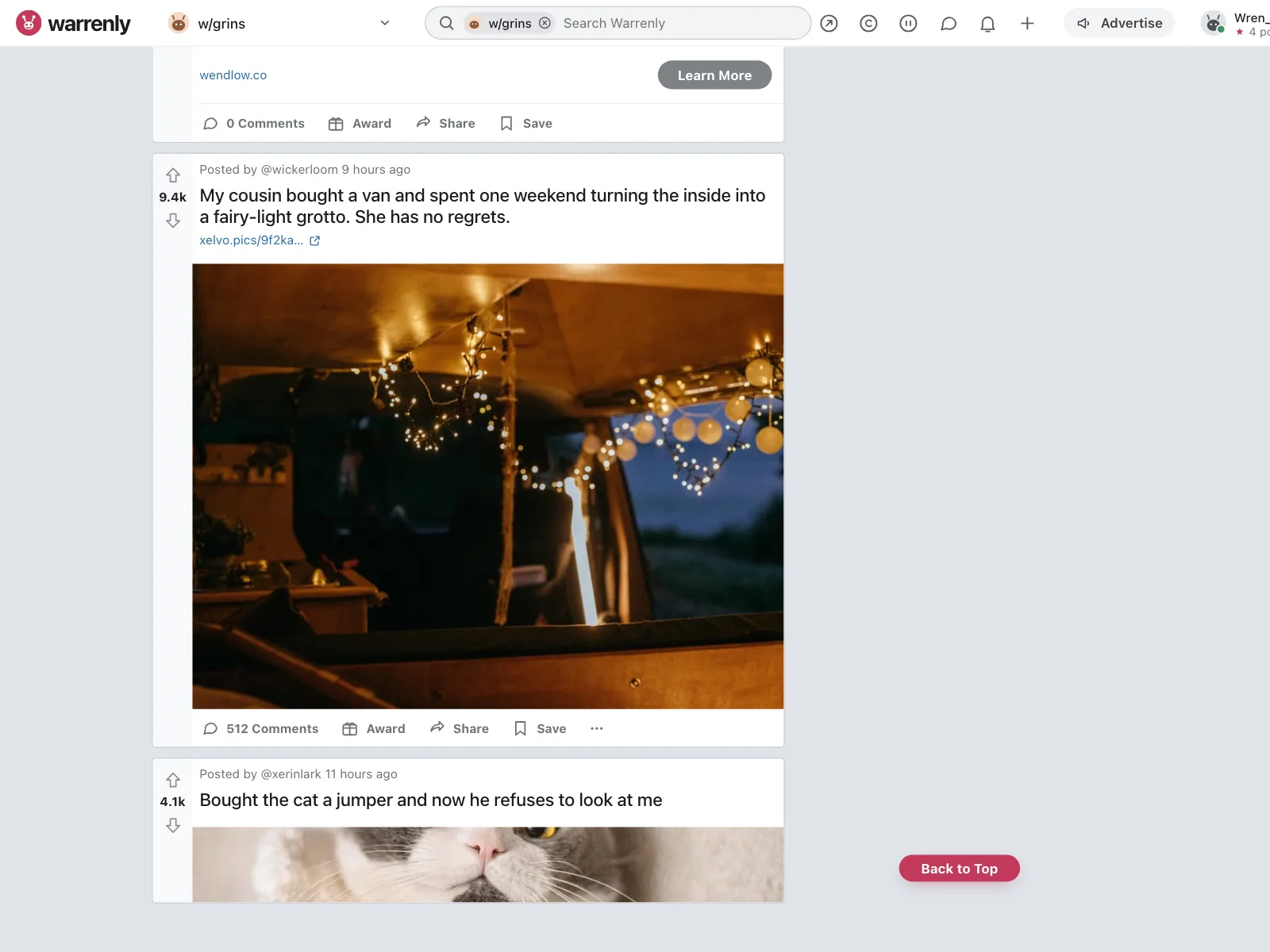 User profile