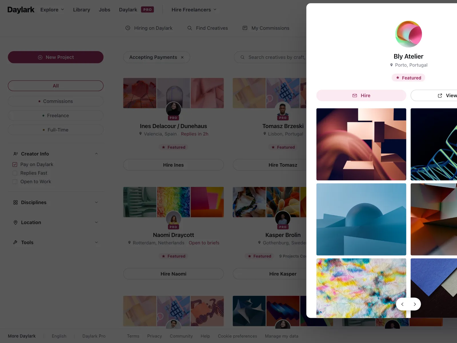 User profile