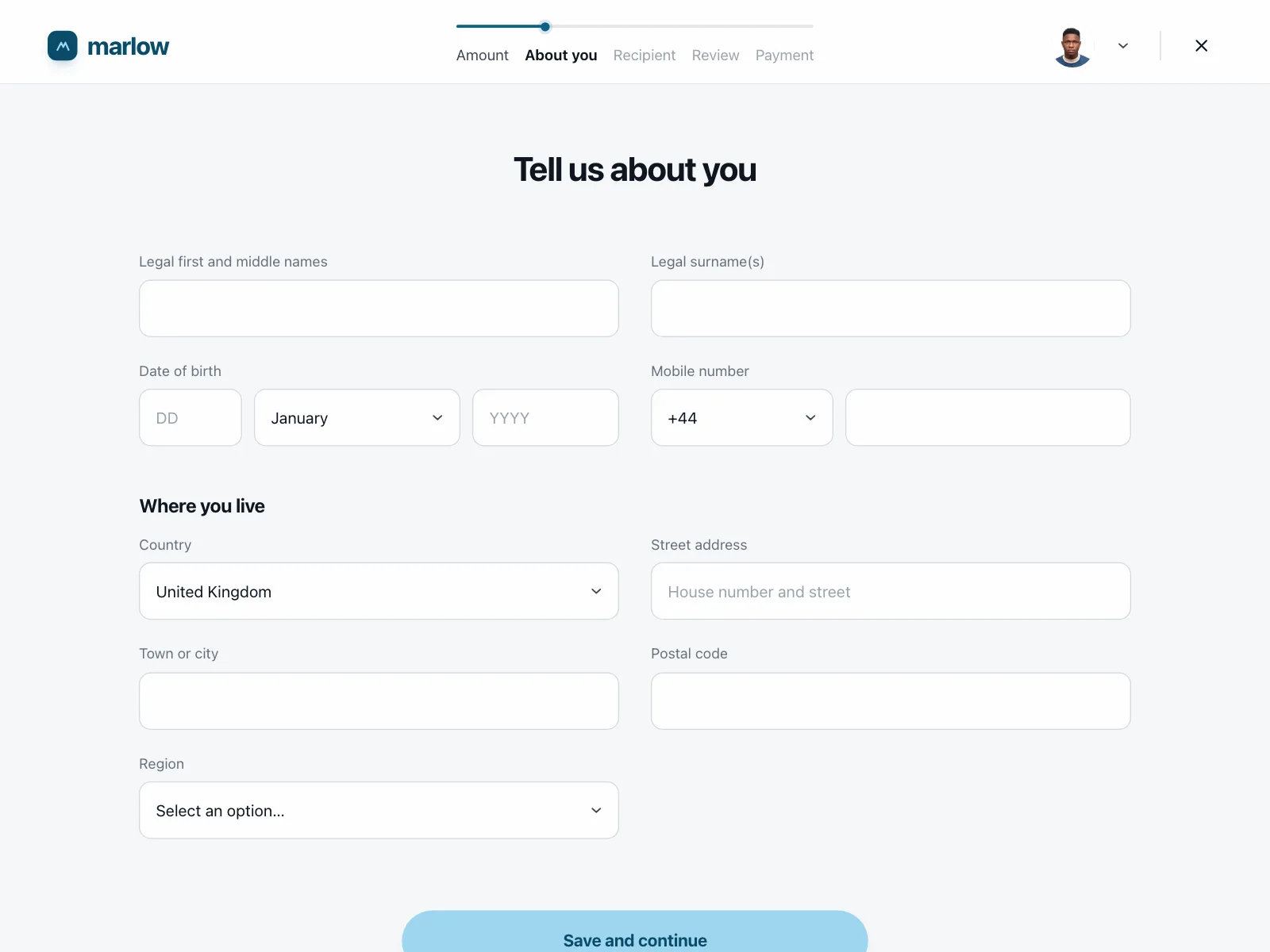 User profile