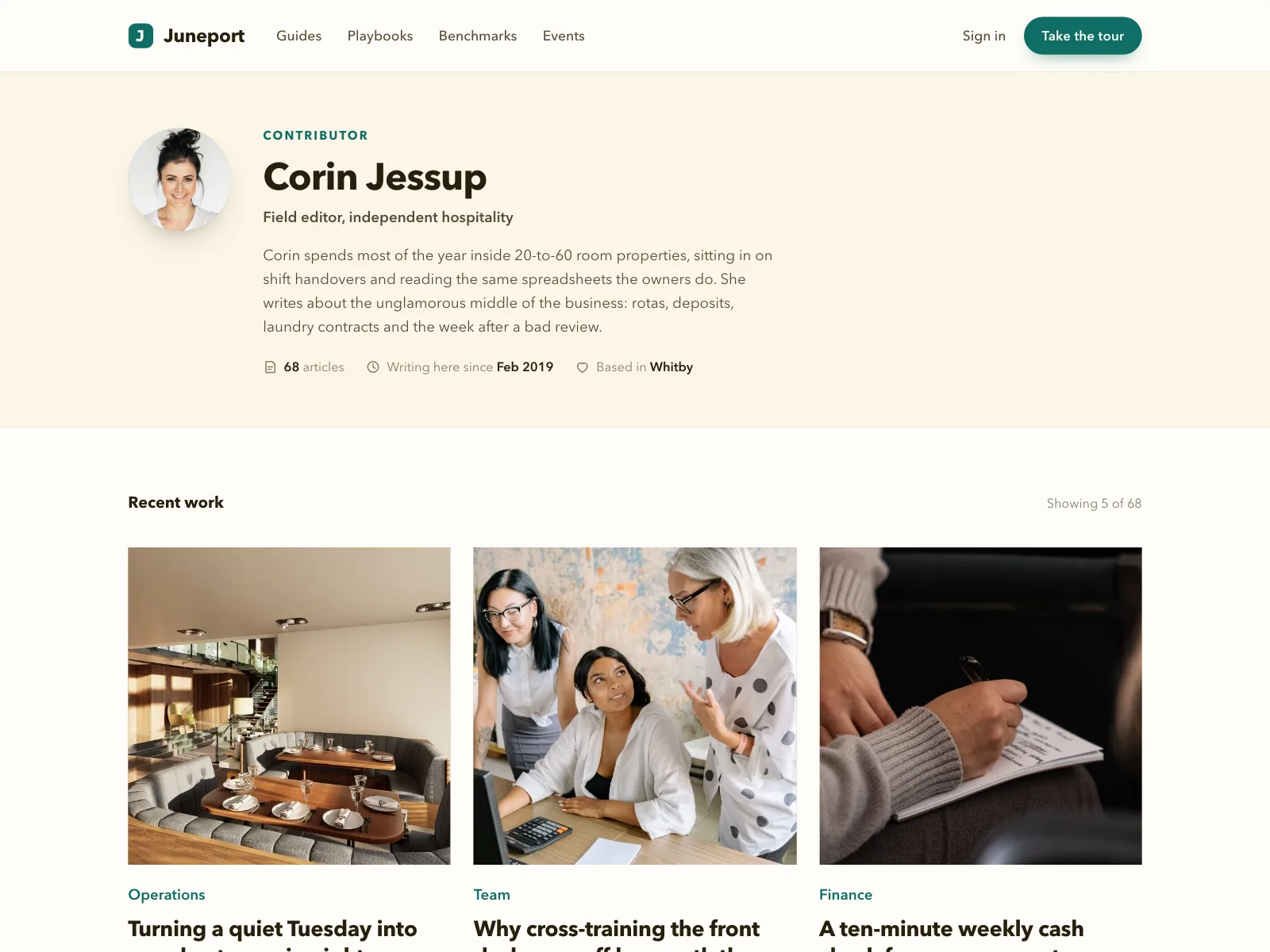 User profile