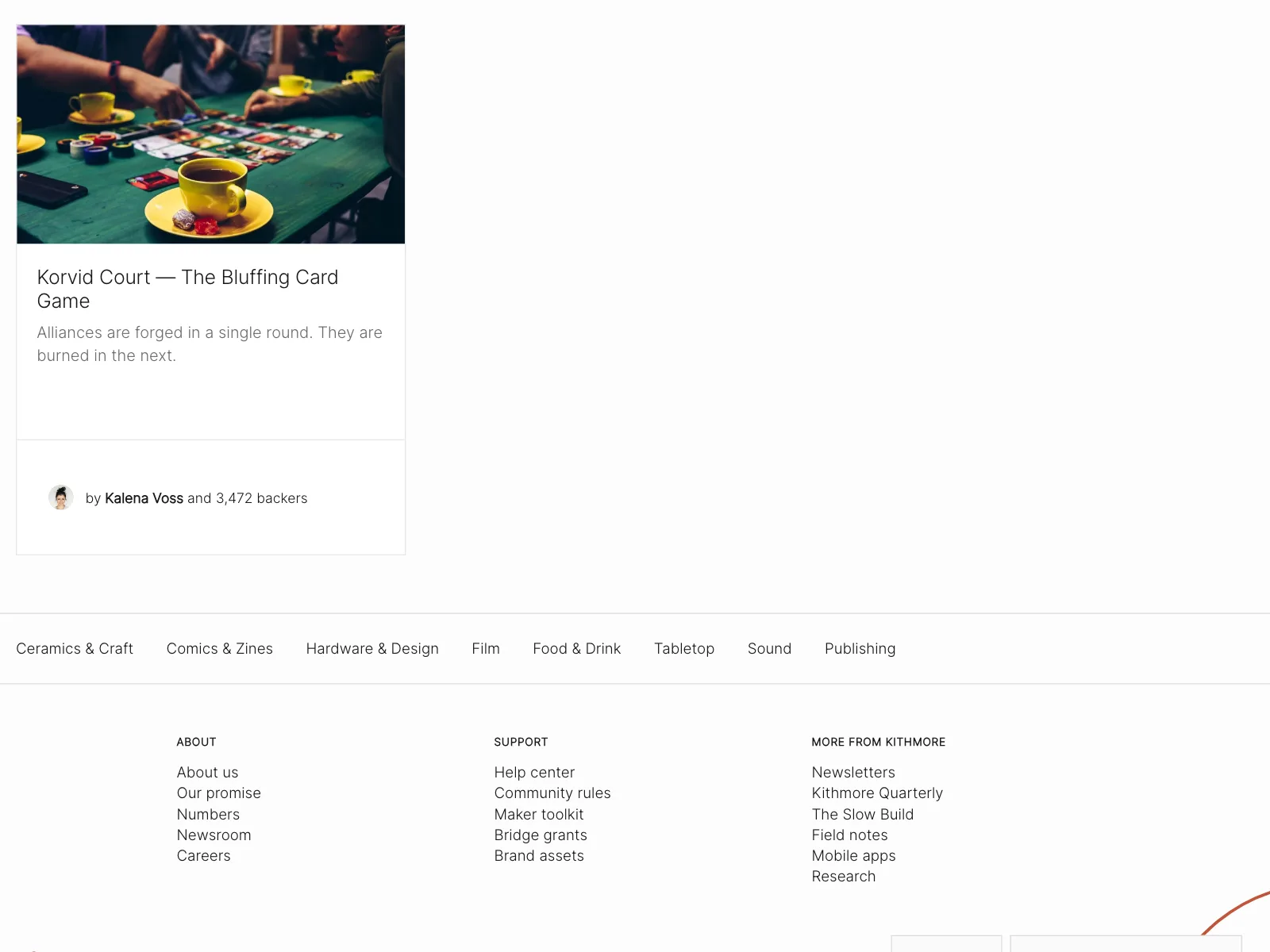 User profile