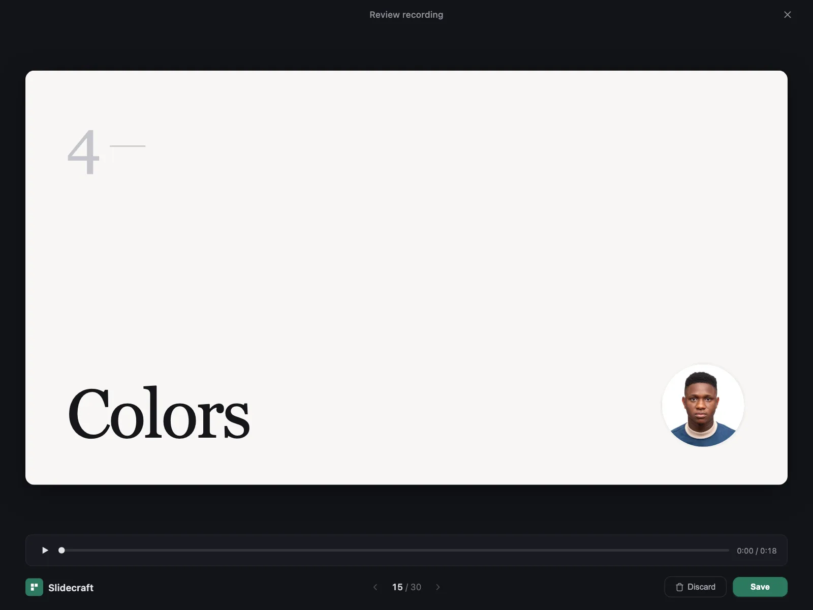 Video player