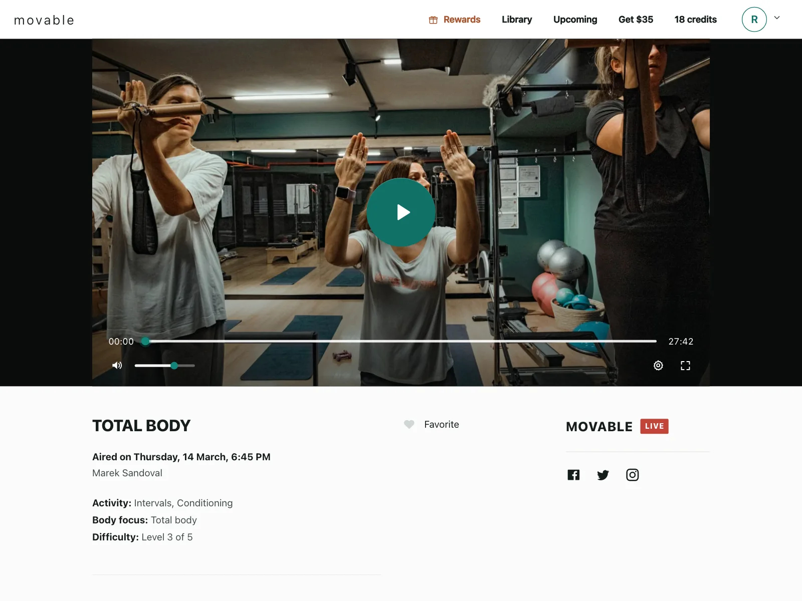 Video player