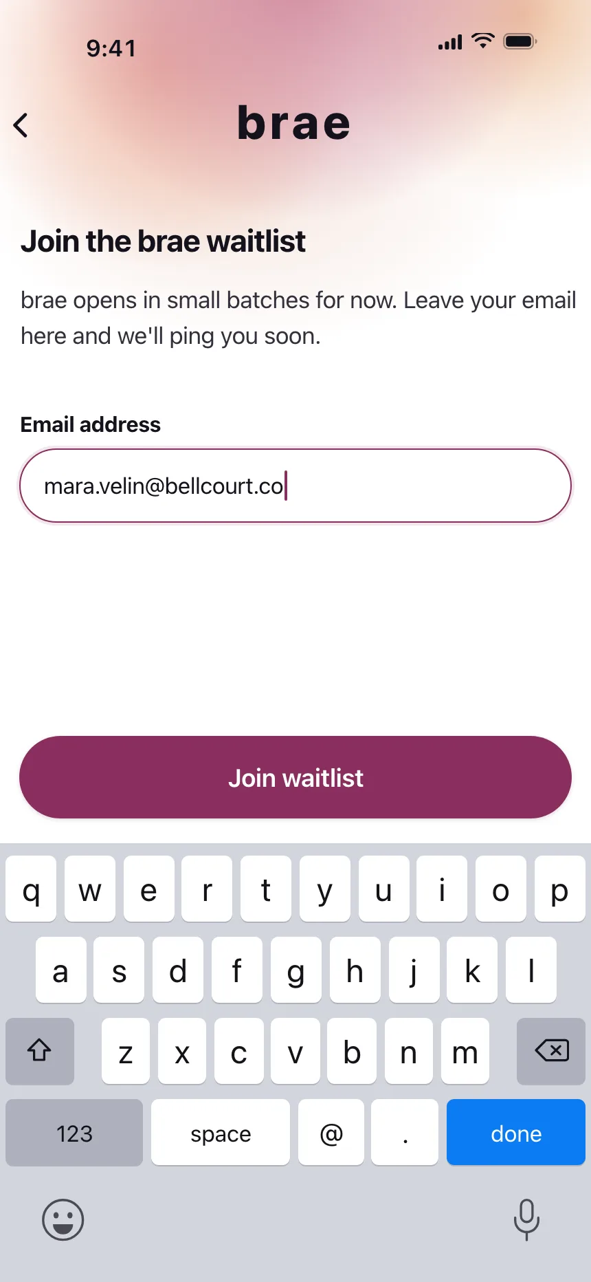 Waitlist