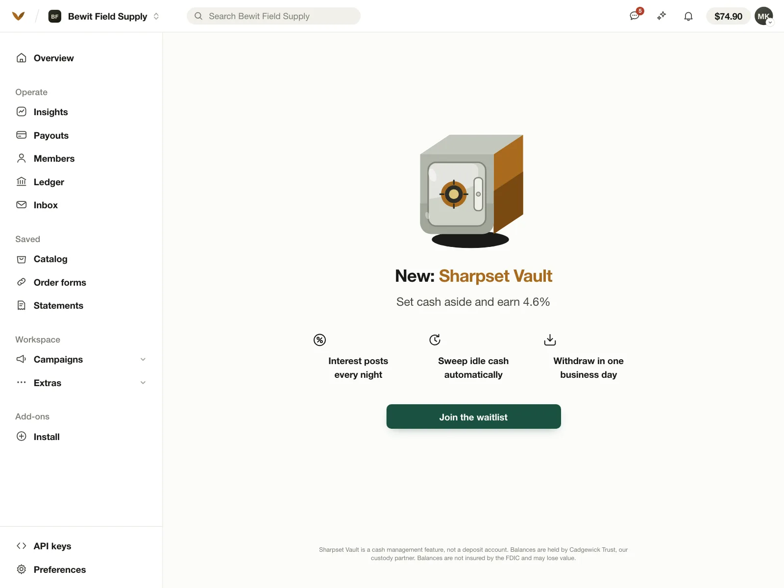 Waitlist