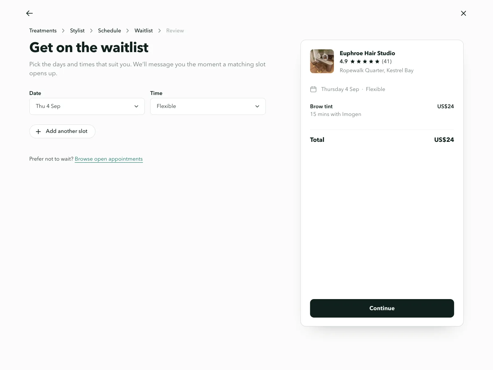 Waitlist