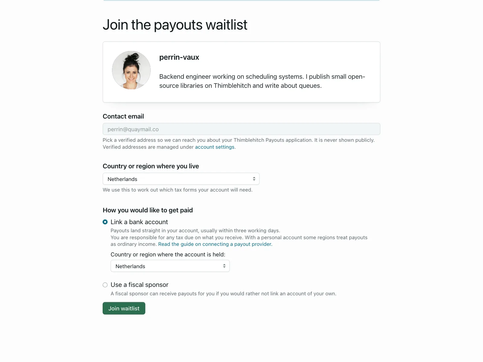 Waitlist