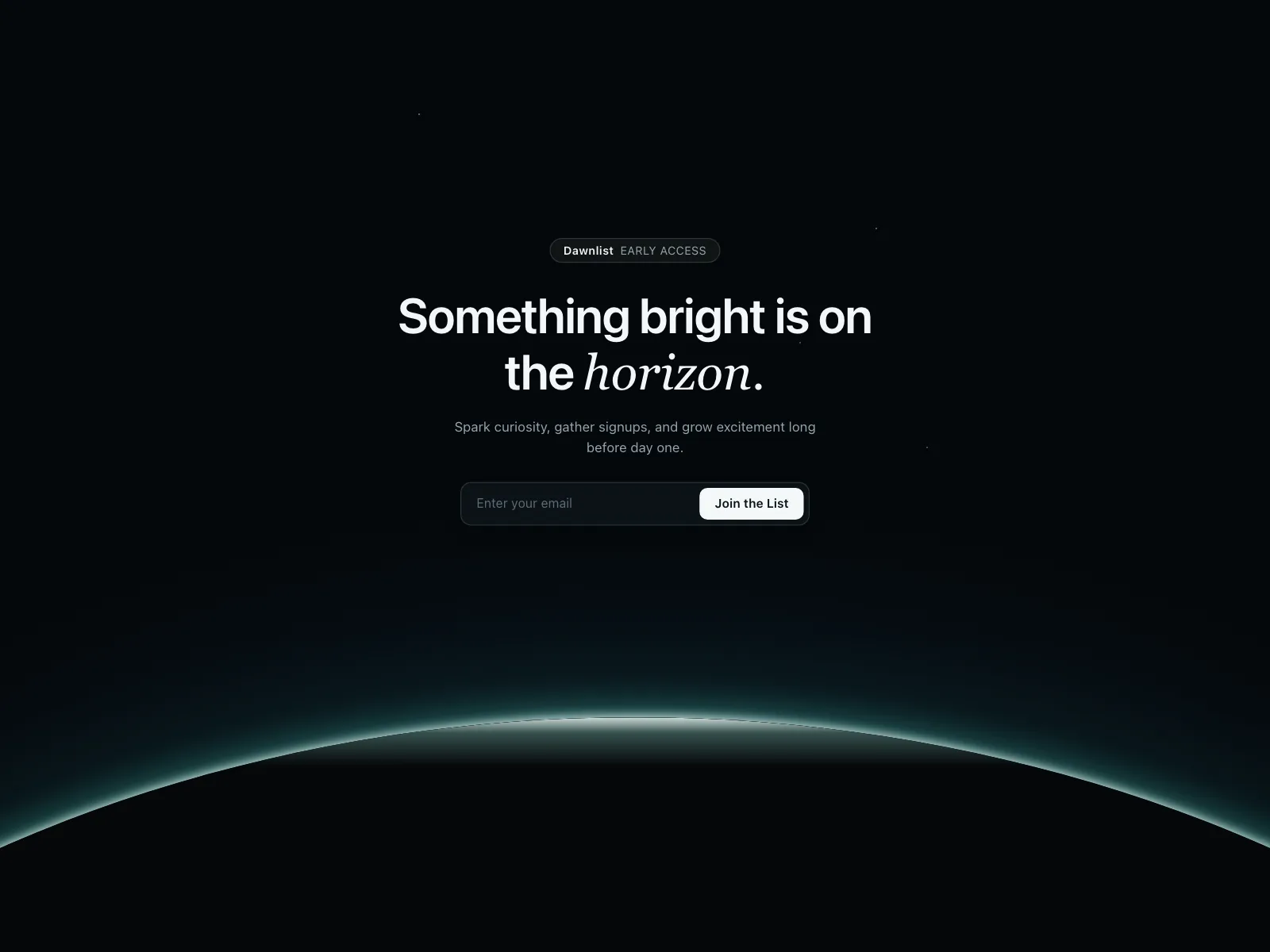 Waitlist