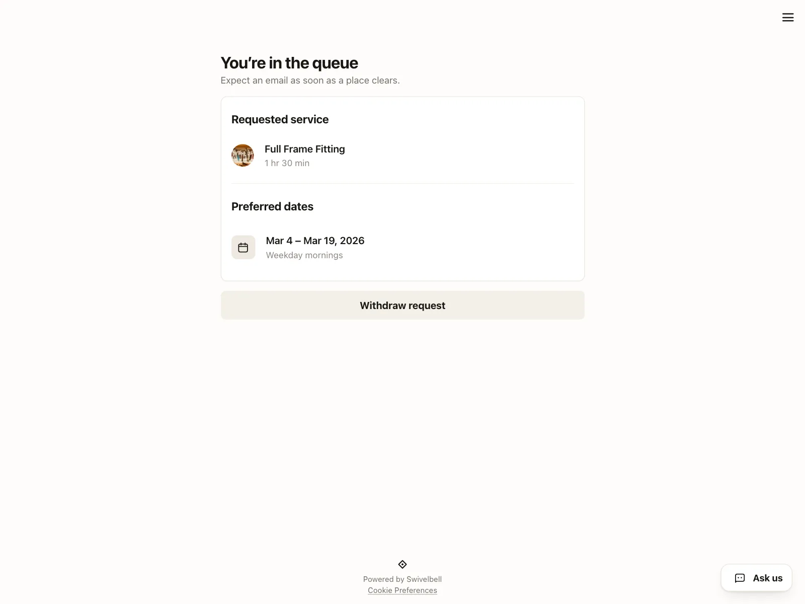 Waitlist