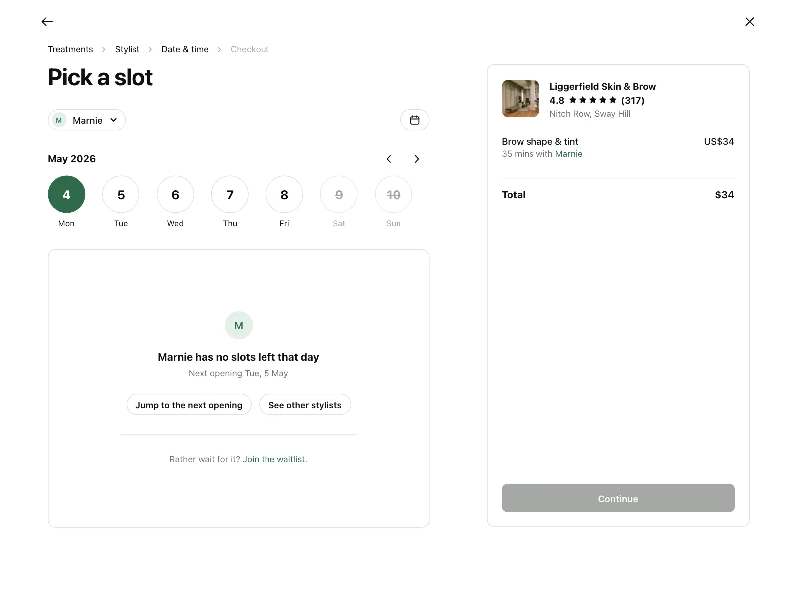 Waitlist