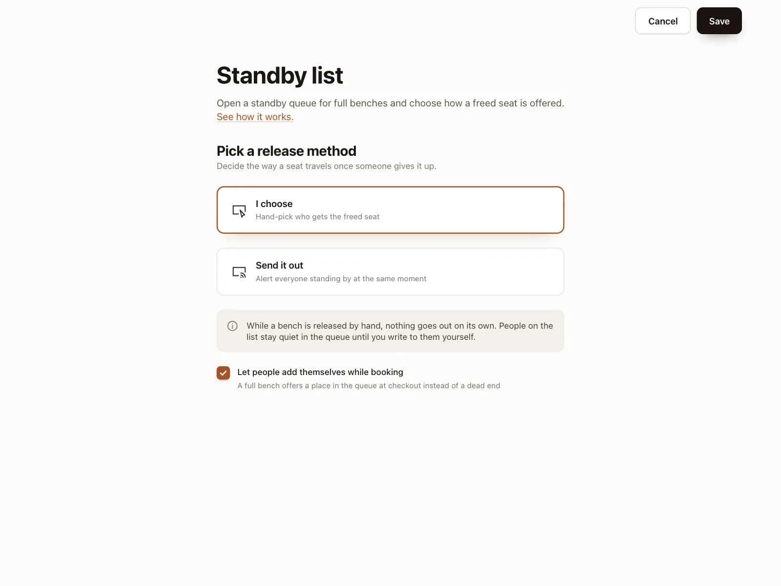 Waitlist