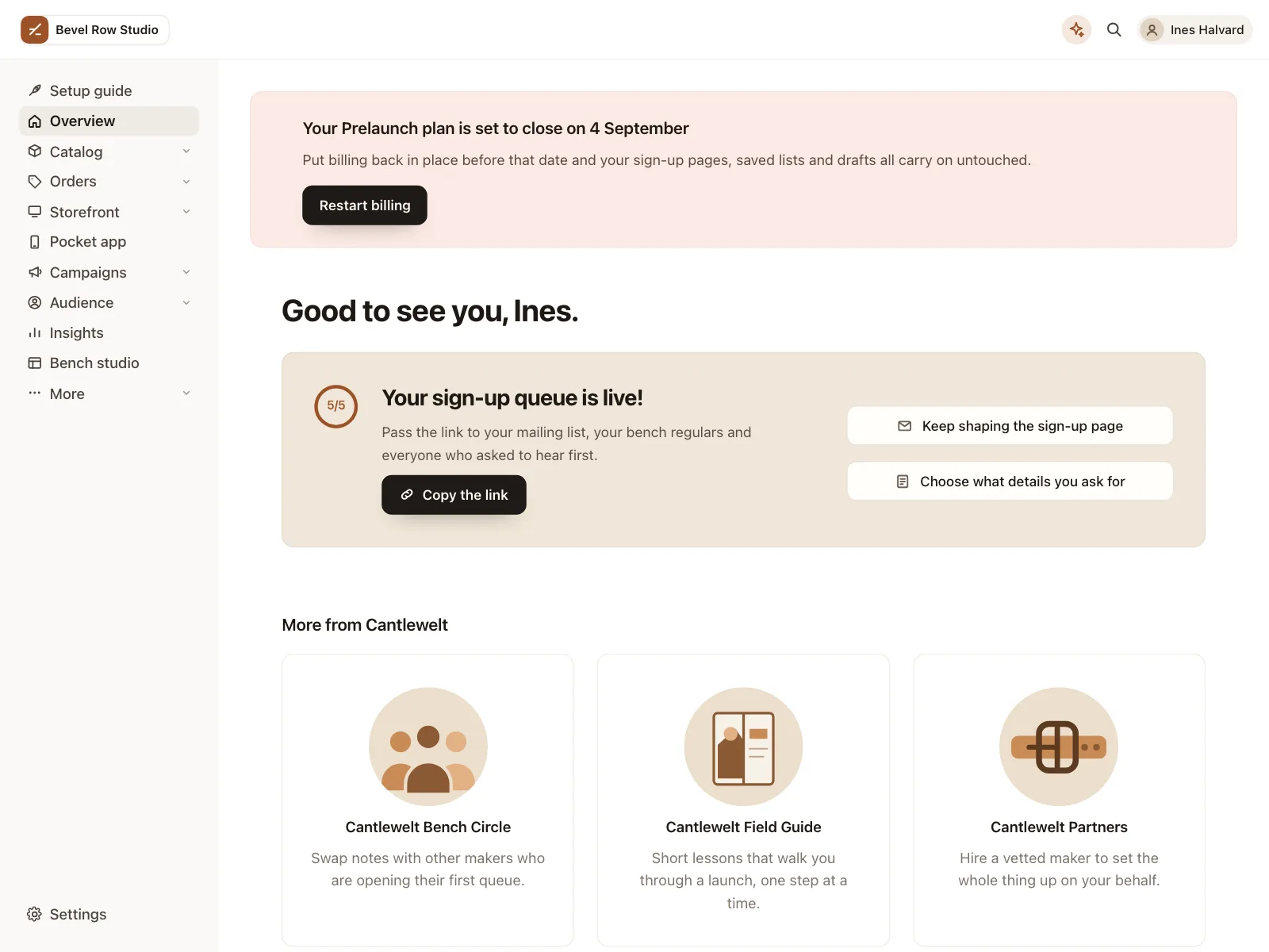 Waitlist