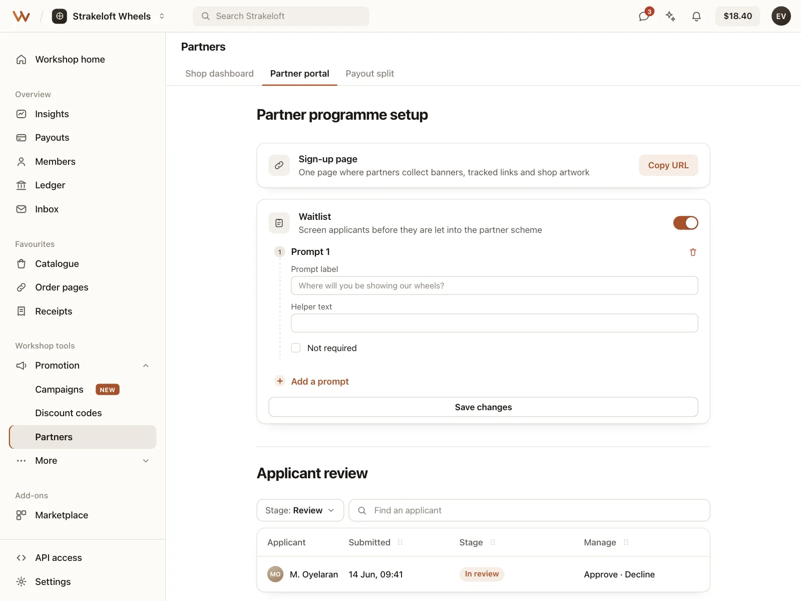 Waitlist