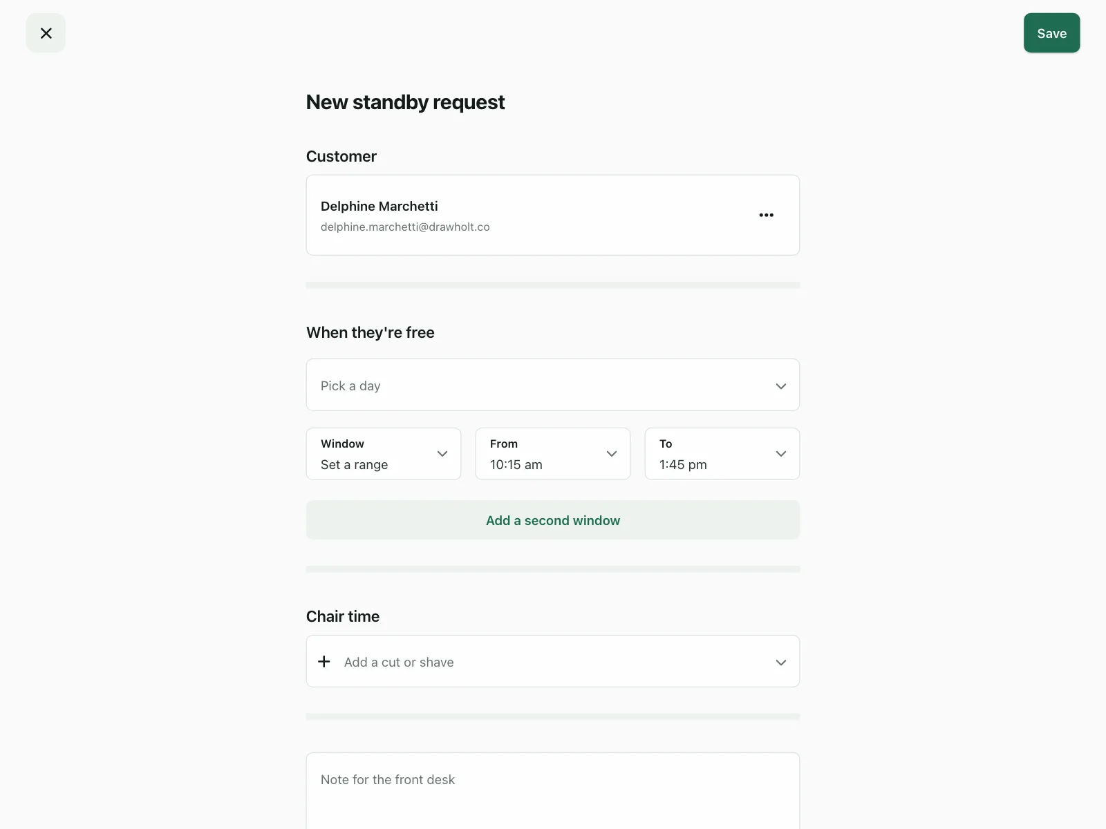 Waitlist