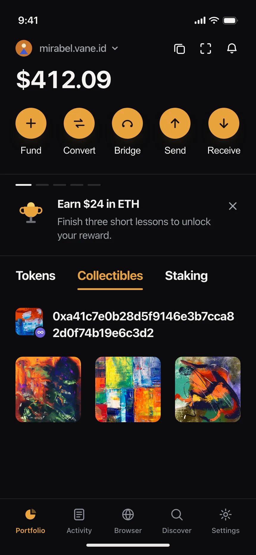 Wallet & Balance