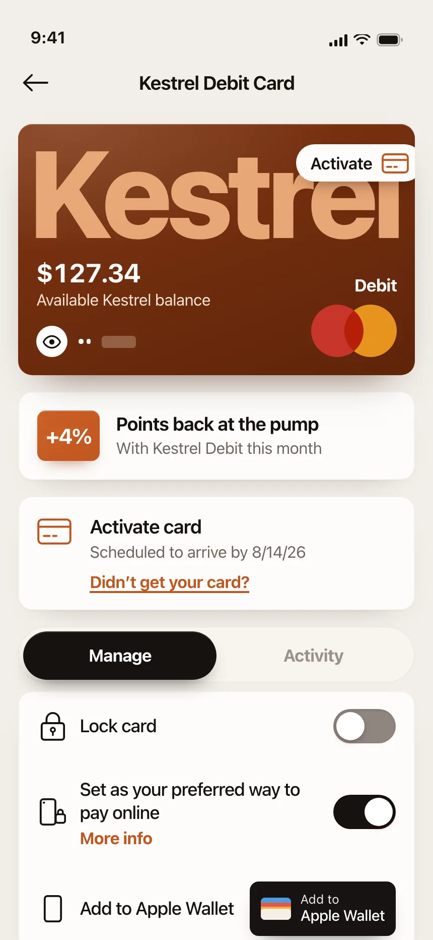 Wallet & Balance