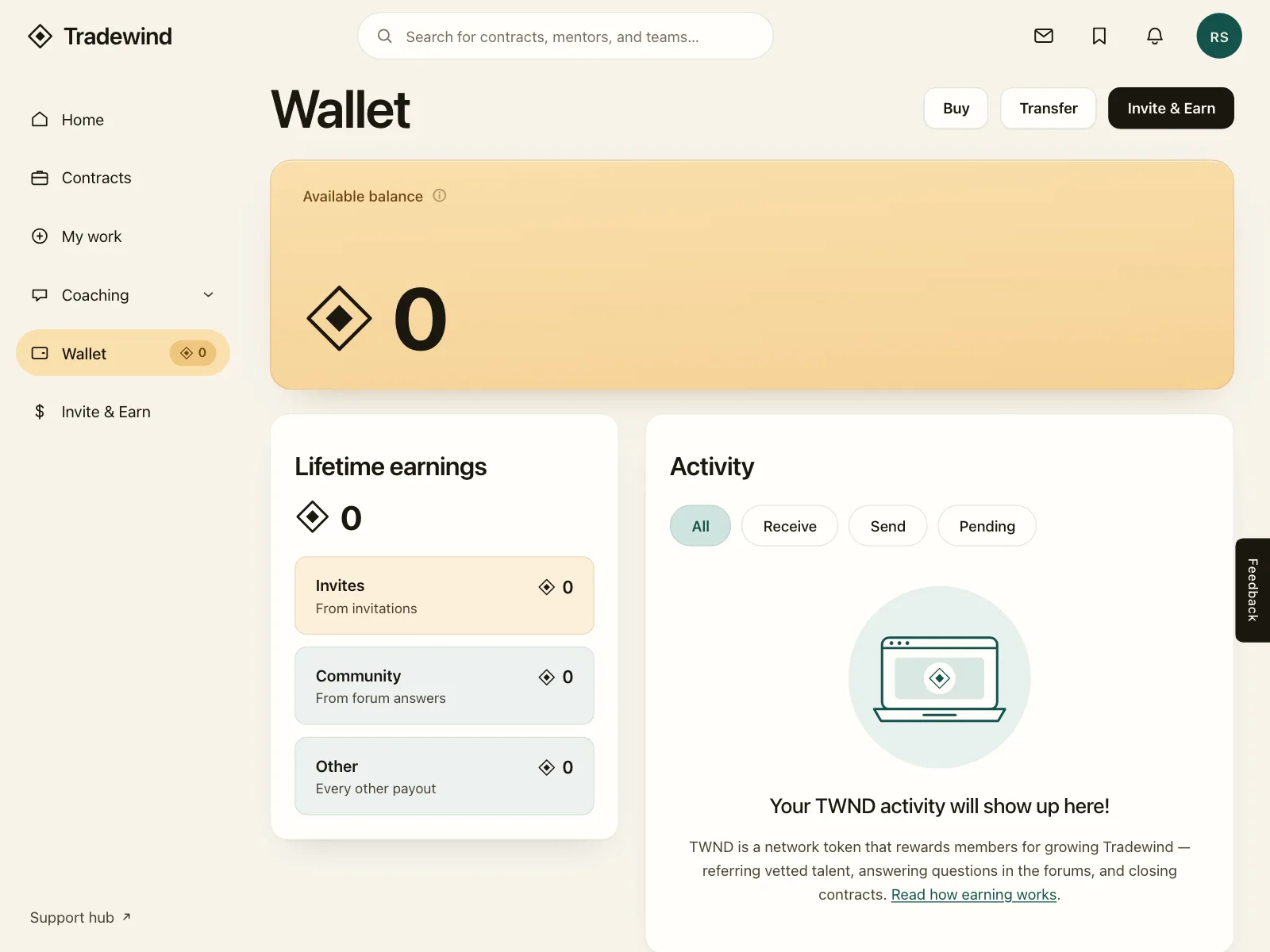 Wallet & Balance
