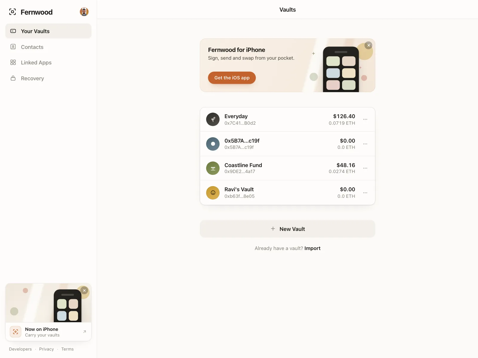 Wallet & Balance