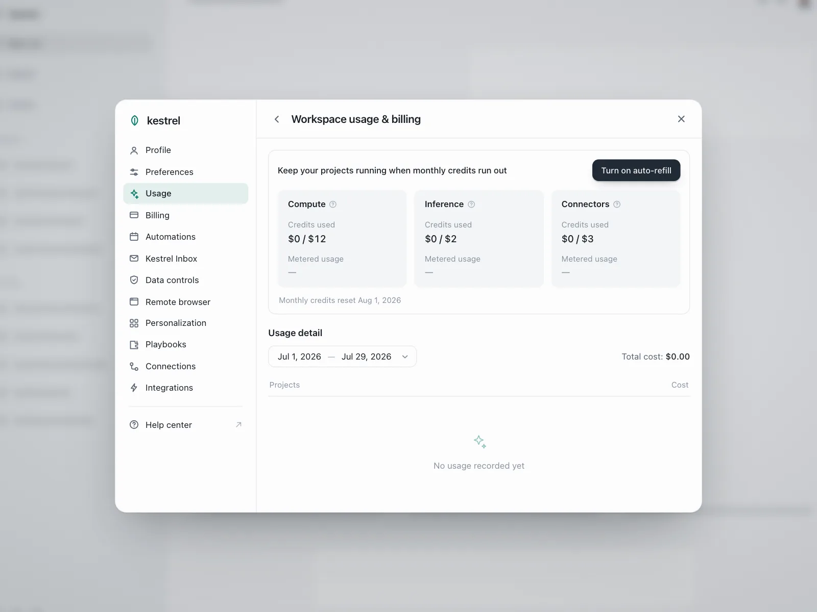Wallet & Balance