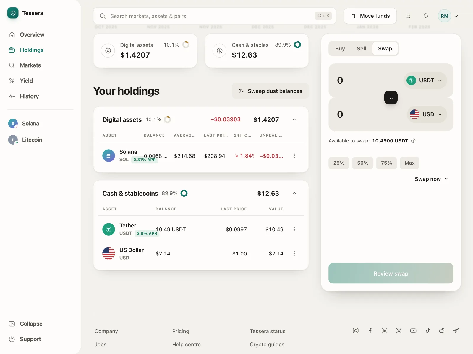 Wallet & Balance