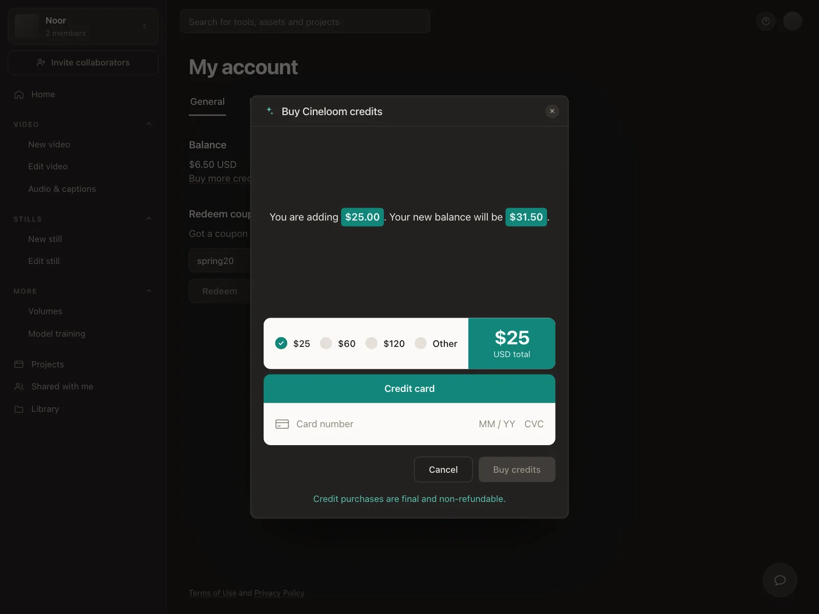 Wallet & Balance