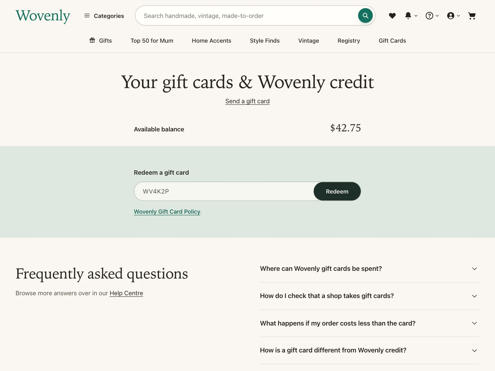 Wallet & Balance