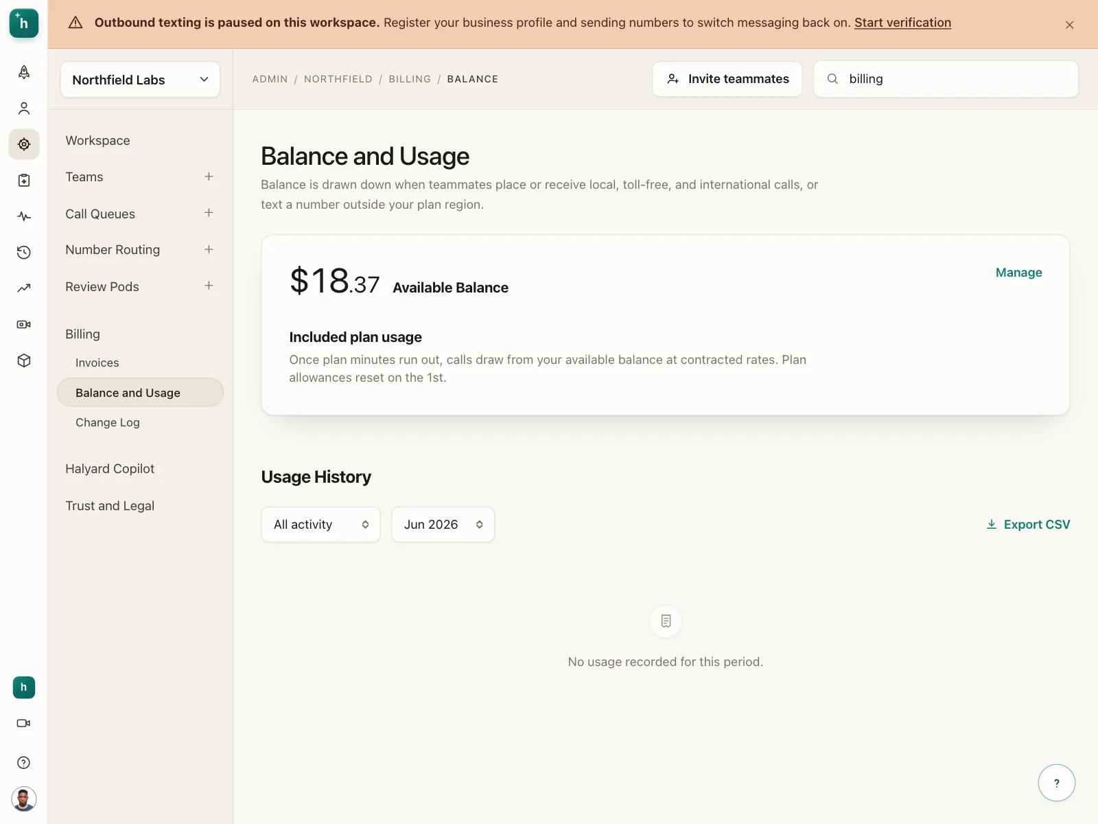 Wallet & Balance