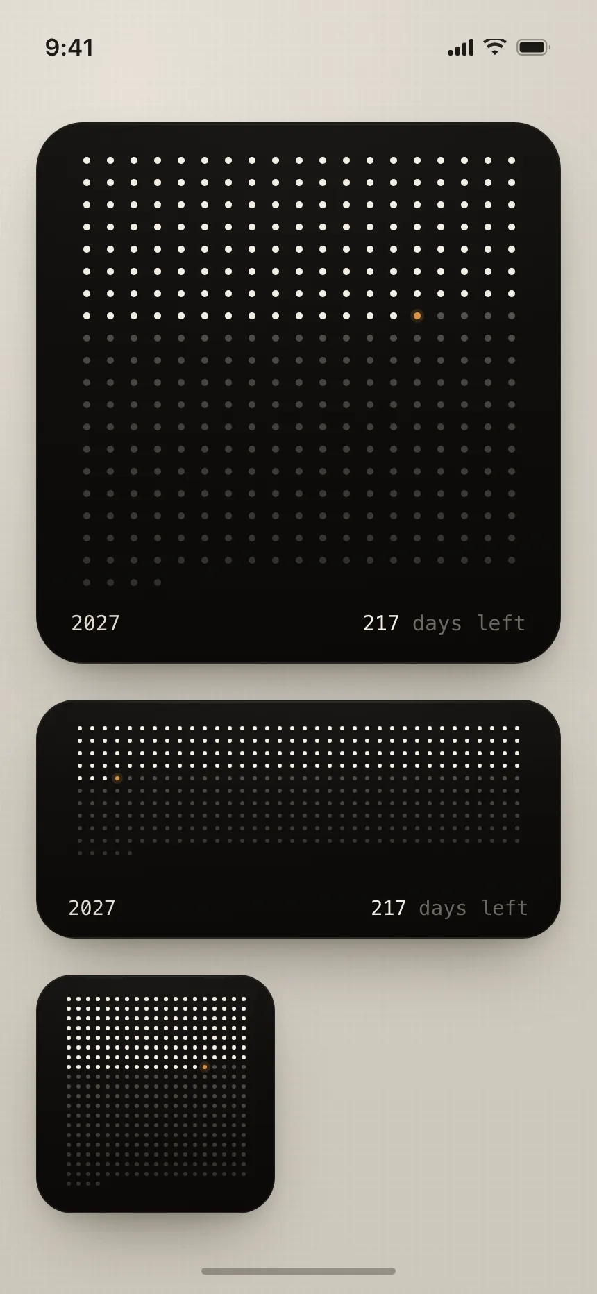 Widgets