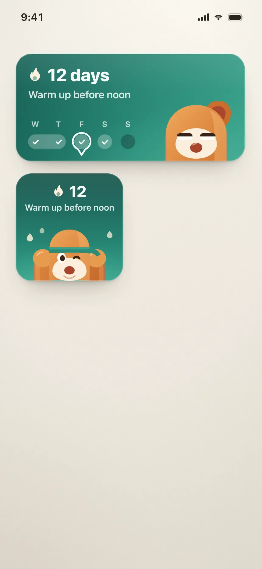 Widgets
