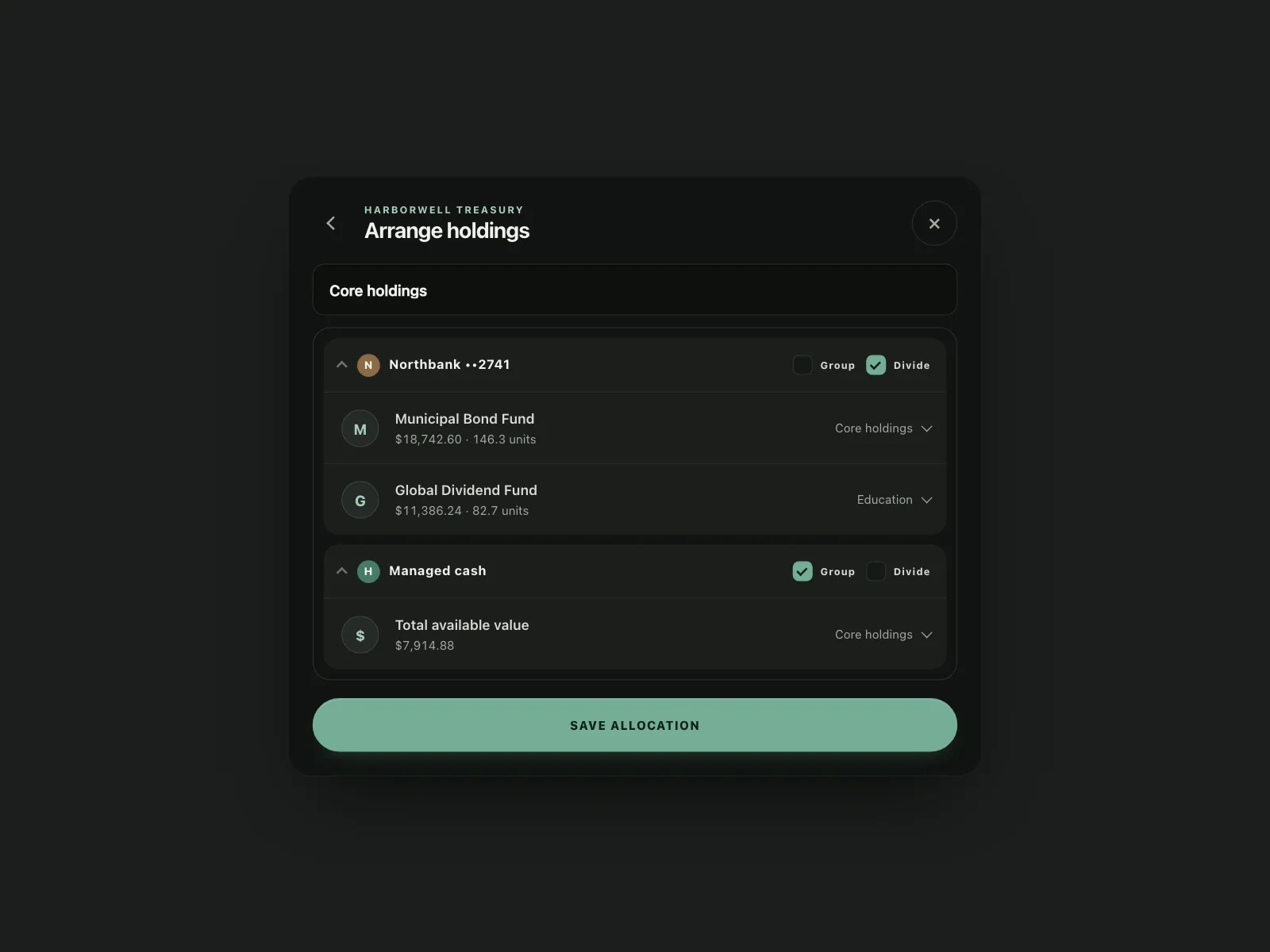 Widgets