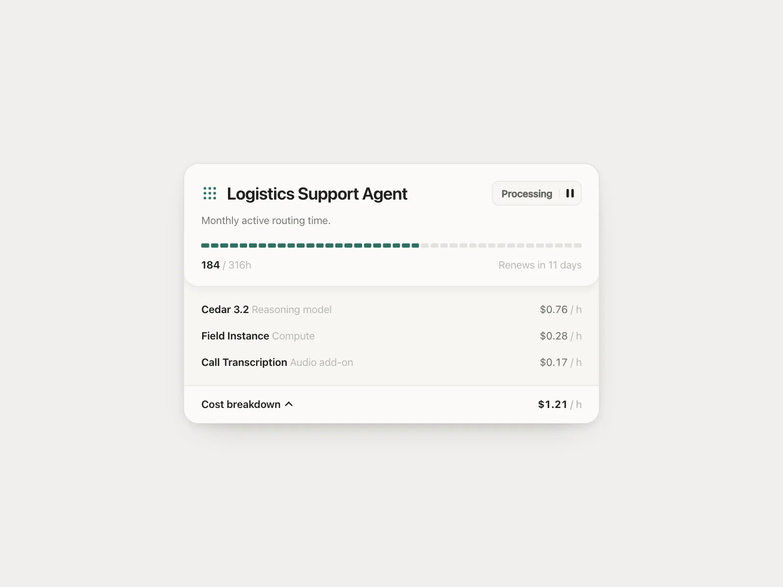 Widgets
