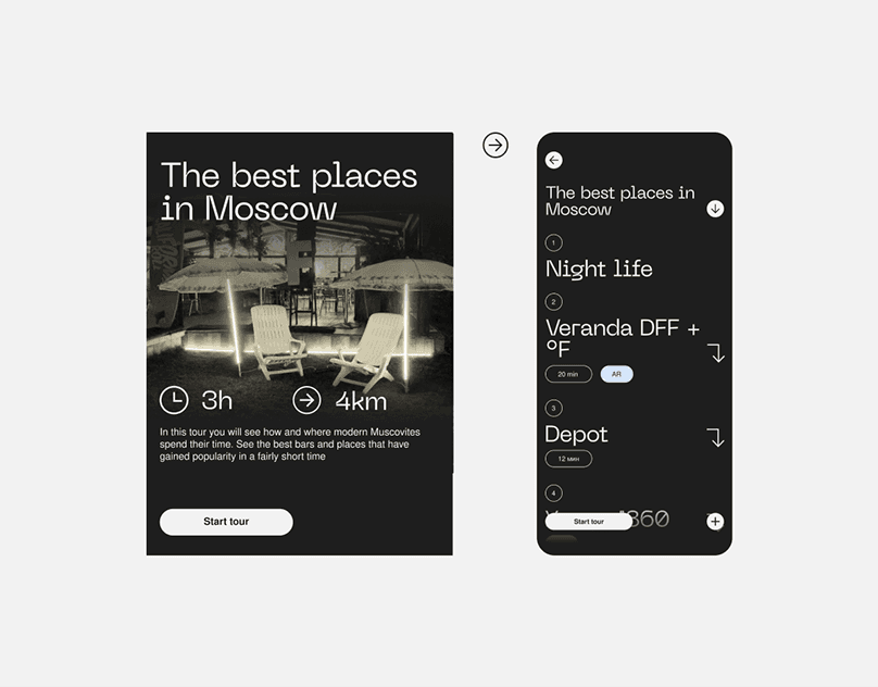 Journey – The app/modular tour