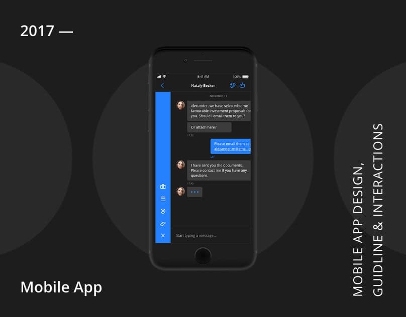 Mobile Bank Messenger