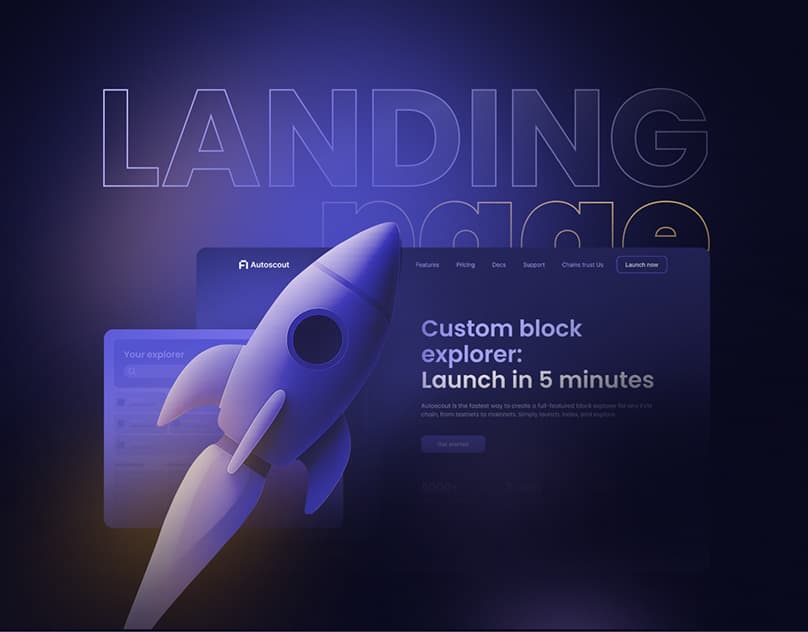 Autoscout landing page