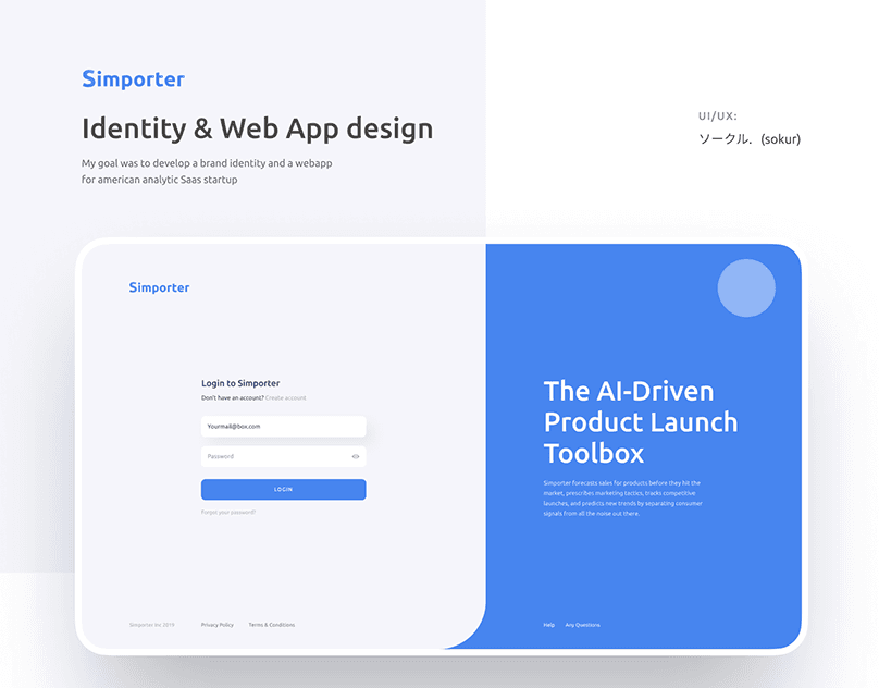 Simporter | SaaS Analytics Web App