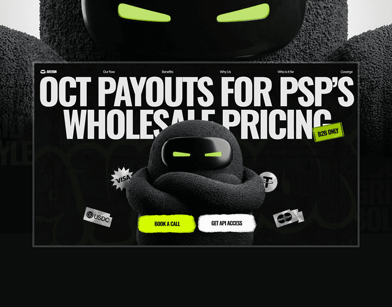 Payments Website & 3D Mascot Branding | ...