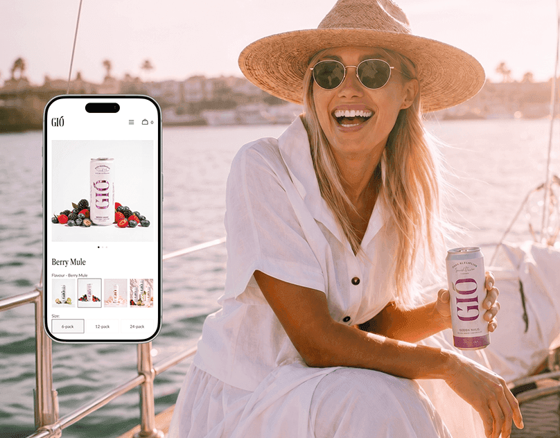 GIO — Premium Shopify Store for a Wellness Drink Brand