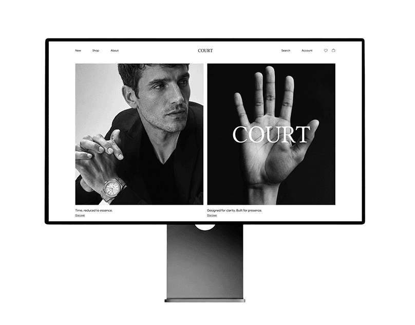 Court Watches - Web Design