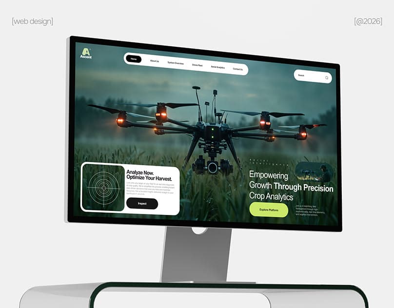 ASCENT | Agriculture Drone Management Web Platform