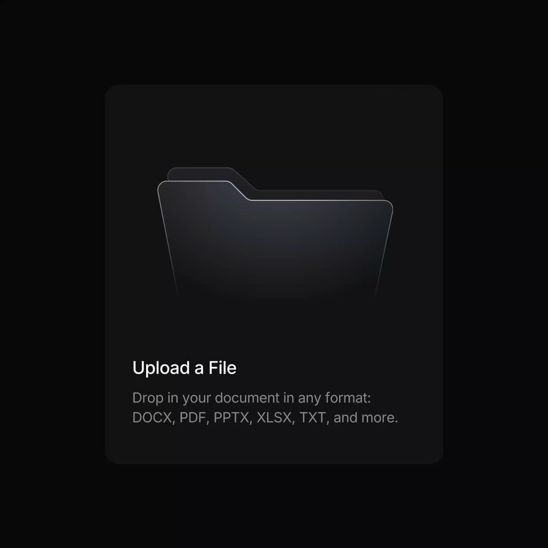 Upload A File Prompt