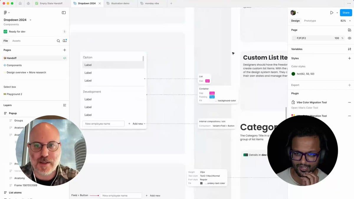 Figma Dropdown Component Review