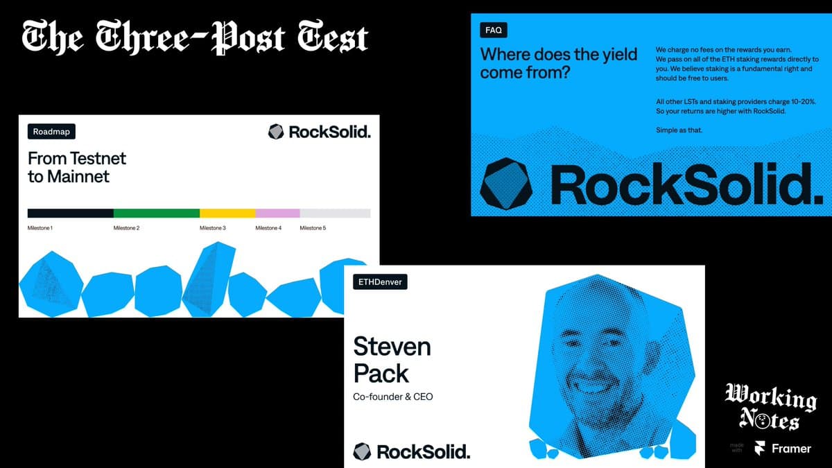 RockSolid Staking Brand Deck