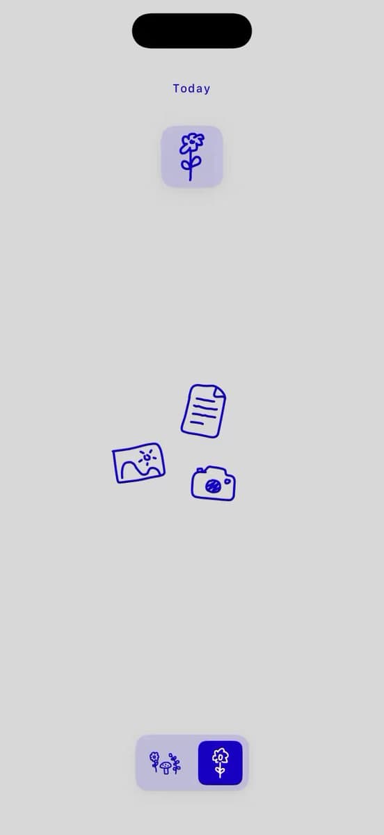 Flower Notes Doodle App