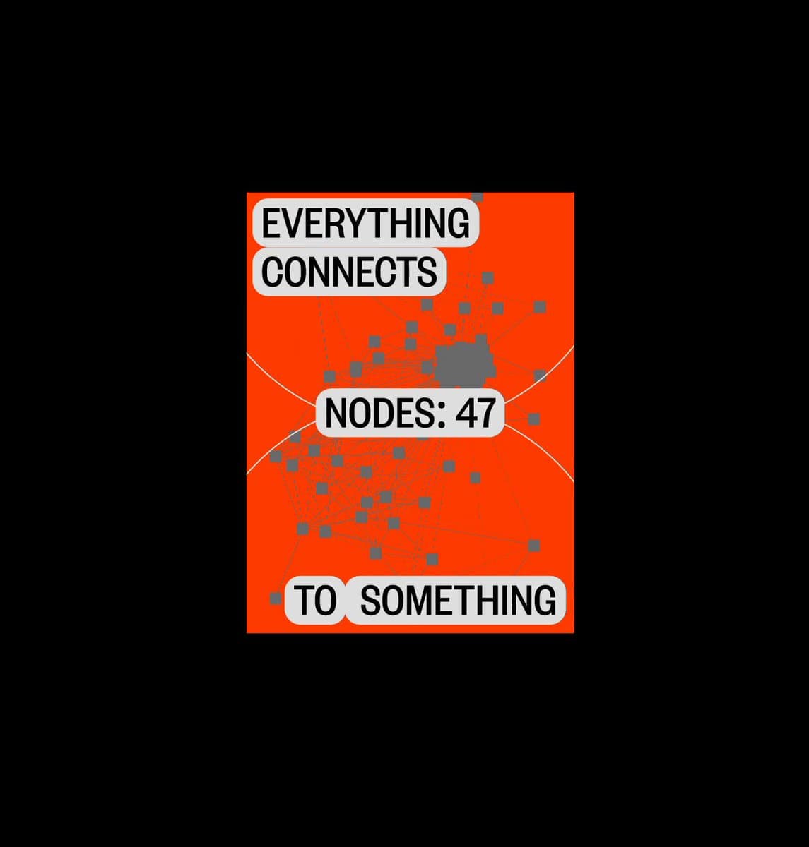 Everything Connects Node Poster
