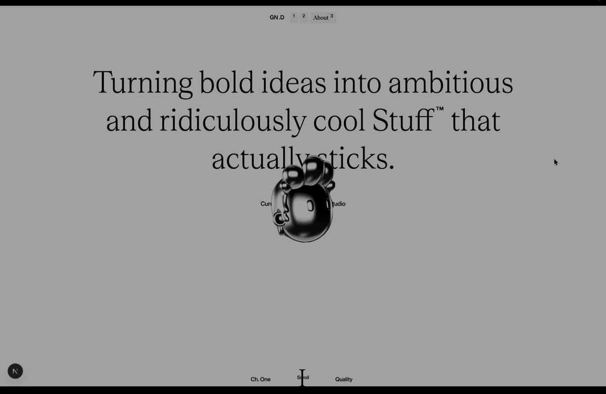 GN.D Bold Ideas Hero